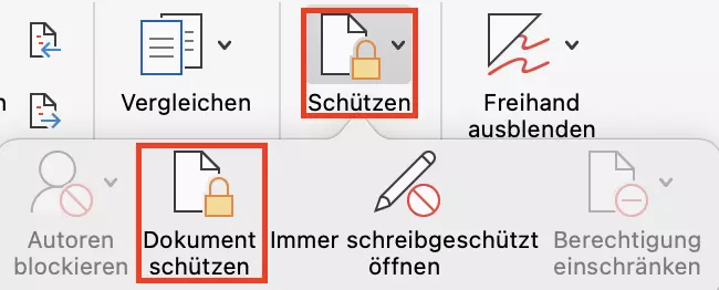 Word: Dokument verschlüsseln Bild: Word: Dokument verschlüsseln